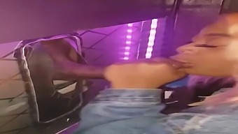 Ebony Beauty Gets Wet and Wild in Fanso.us Video