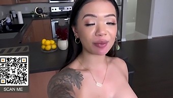 Cuban MILF Cristal Caraballo gets her big natural tits and ass pounded