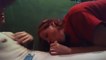 Small tits girlfriend gives boyfriend an incredible deepthroat on webcam