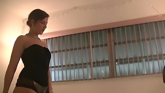 Brunette MILF Helena Price Takes Control of Her Cuckold Husband #6