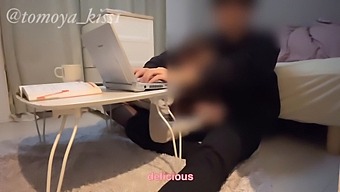 Amateur Japanese couple explores their sexual desires in a hot and steamy video