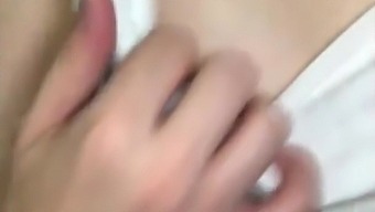 Cute Asian babe gives blowjob and gets facial in homemade video