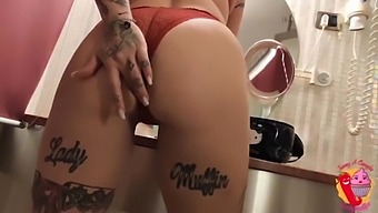 Brunette MILF with big tits pleasures herself in HD video