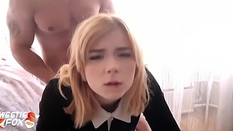 Beautiful girl receives a rough spanking for her bad behavior