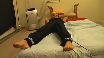 Milf's Feet Tickled to Orgasm