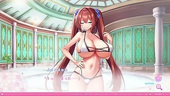 Big Tit Maid's Secret Desire in Hentai Game