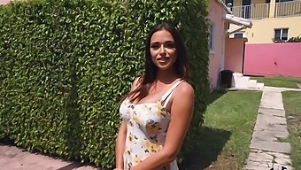 Watch as a busty Latina gives a young boy an unforgettable experience in this HD video