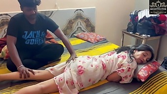 Indian gay boy gets a sensual massage from a professional