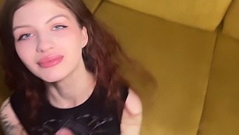 Oral and ass action in this Russian teen's cumshot video