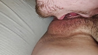 Sloppy Licking: A Mouthful of Cum for a Tired Girl