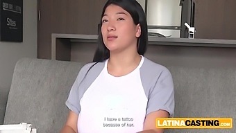 HD video of a deepthroat by a big titty Latina amateur