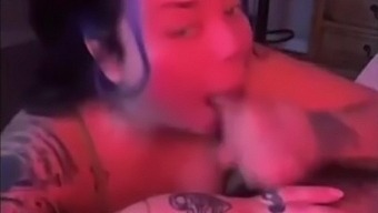 Horny Latina chick shows off her skills in this blowjob compilation