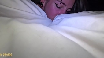 A hardcore session leads to a creampie in a tattooed girl's pussy