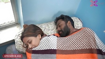Young Indian girl gets fucked by stepbrother in morning