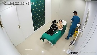 Voyeuristic video of a secretly filmed hospital patient