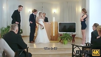 Stunning bride's intimate wedding night caught on camera